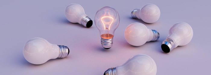 leadership action of light bulb